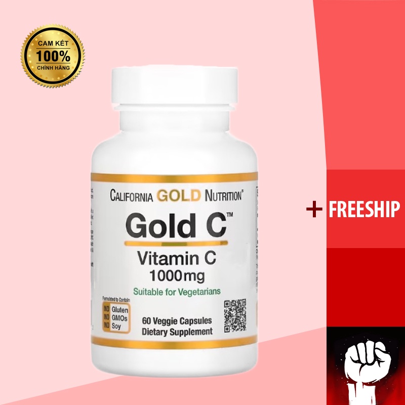 VITAMIN C | California Gold Nutrition Nhập Mỹ - Tăng Đề Kháng 1000MG ...