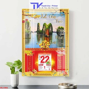 Lịch Tết Tráng Gương Thuận Buồm Xuôi Gió 2023 Nhiều Mẫu KT 40x60cm Độ Dày 10mm