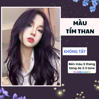 Để thay đổi diện mạo của mình, bạn hãy thử nhuộm tóc màu tím than nam. Với màu tím than thời thượng, bạn sẽ tạo được phong cách cá tính và độc đáo. Hãy xem hình ảnh liên quan để cảm nhận được sự khác biệt!