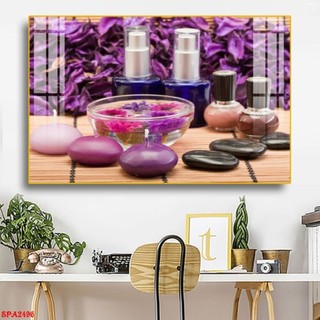 Tranh Treo Tường Tiệm Nail Siêu Đẹp 02 - Tranh Laminate Tráng Gương (60x90cm)
