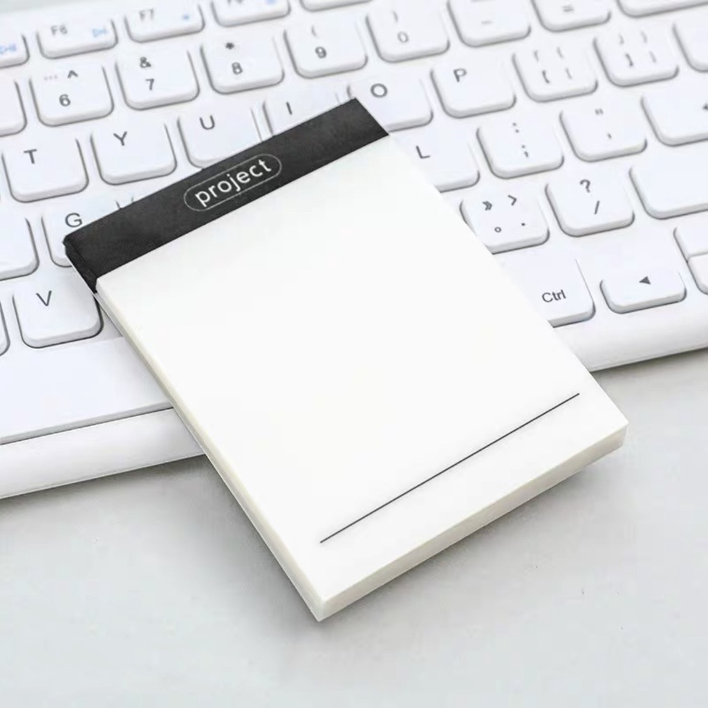 Giấy note trong suốt kích thước 7.5*7.5cm | Shopee Việt Nam