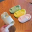 Dép MGG-Kids, Giày đi bộ màu trơn chống trượt Unisex Dép trong nhà cho mùa hè, Hồng nhạt / Be / Xanh / Vàng / Tím