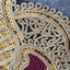 GUSTAVA 2 Chiếc Ren Cổ Áo Cổ Thêu Sequin Trang Trí Quần Áo DIY
