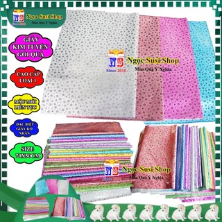 [LOẠI 1] COMBO 10- 30 GIẤY GÓI QUÀ KIM TUYẾN 3D CHIẾU LẤP LÁNH RẤT SANG ĐẸP - GIẤY KIM TUYẾN GÓI QUÀ QUÁ ĐẸP