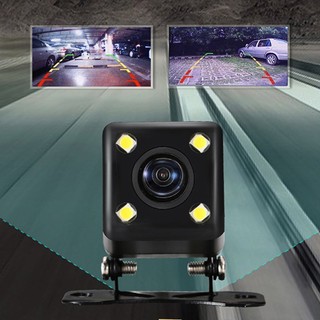 (đặt mua nhắn shop tư vấn) Camera Lùi Cho Camera Hành Trình 5 Chân 4LED Với Dây Cáp 6M Góc Rộng 140 Độ