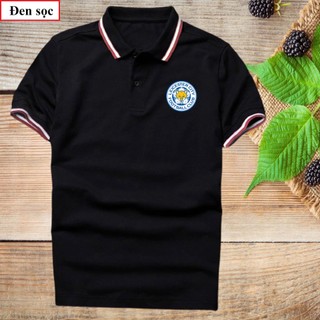 Áo Polo, áo di chuyển, vải mè co giãn 4 Chiều – Có In Logo CLB Tottenham & Leicester city ( Nhắn shop logo mong muốn in