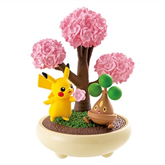 [BTF] Bộ sưu tập cây trồng trong chậu Pokémon RE-MENT chính hãng 2 câu chuyện bốn mùa nhỏ Jenny Turtle Lugia Pikachu HT5E