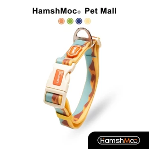 HamshMoc Vòng cổ chó chống nước Vòng cổ thú cưng có khóa chắc chắn Phát hành nhanh cho chó nhỏ vừa lớn