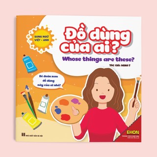 Sách - Ehon Song ngữ cho bé 0-4 tuổi (Màu sắc, Hình khối, Nhận biết) kèm mã file nghe tiếng Anh (Bộ 11 cuốn)