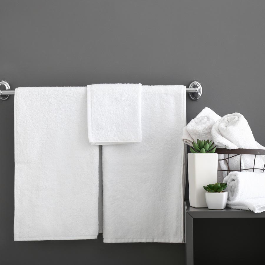 Khăn tắm khách sạn TOPAZ kích thước 70 x 140 cm 500g vải cotton thấm hút tốt chuyên dùng cho khách sạn 5*