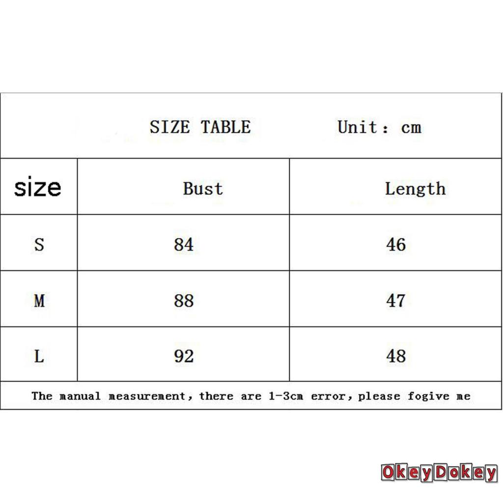Áo Crop Top Nữ Dệt Kim Cổ Chữ V Màu Trơn Không Tay OKDK-Y2k