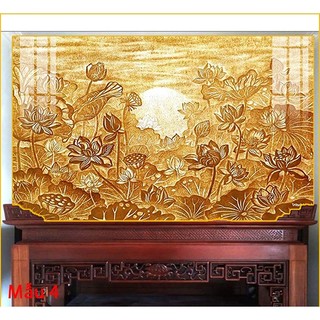 Tranh Tráng Gương Laminate - Treo Tường Trúc Chỉ - Tranh Treo Phòng Khách