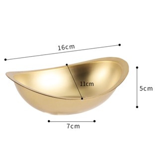 -TÔ BÁT INOX HÌNH THỎI VÀNG , THỎI BẠC CỰC HOT ĐEM LẠI TÀI LỘC, DÙNG ĐƯỢC CHO NHIỀU MỤC ĐÍCH KHÁC NHAU