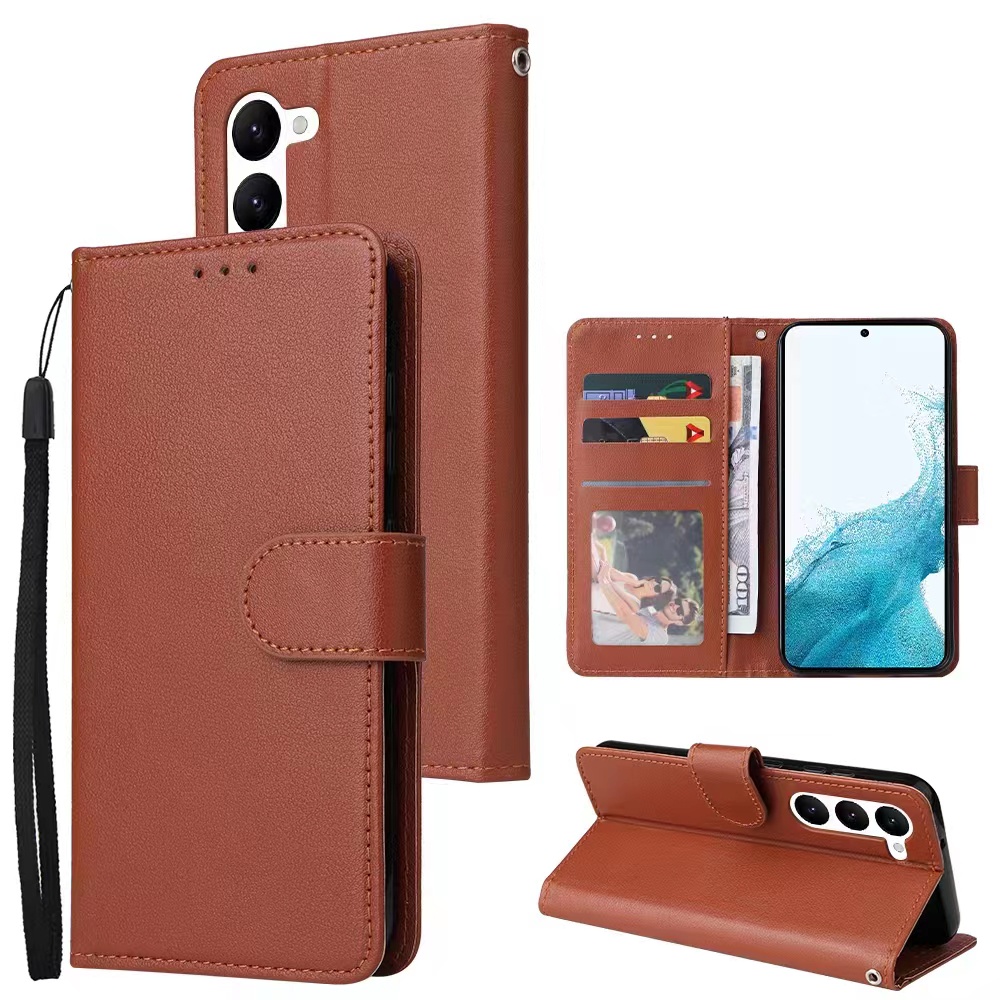 Mới Bao Da Điện Thoại Dạng Ví Nắp Lật Chống Sốc Sang Trọng Bảo Vệ Toàn Diện Cho samsung a05 a05s s23 s23plus s23ultra s23fe Ốp