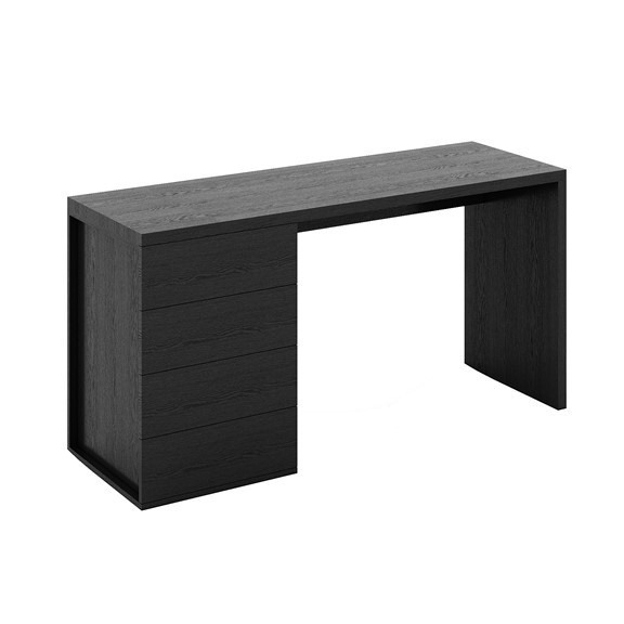 Ảnh GRANDOLA, Bàn làm việc, bàn học, 1 bên tủ DEK_010, 150x50x76cm, bàn gỗ Scandi Home 4