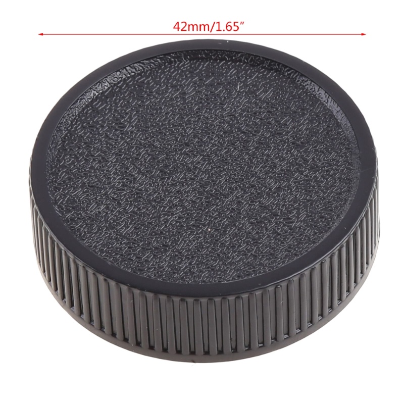 Vỏ nắp ống kính phía sau GODD 1Pc cho M42 42mm 42 Vít gắn màu đen