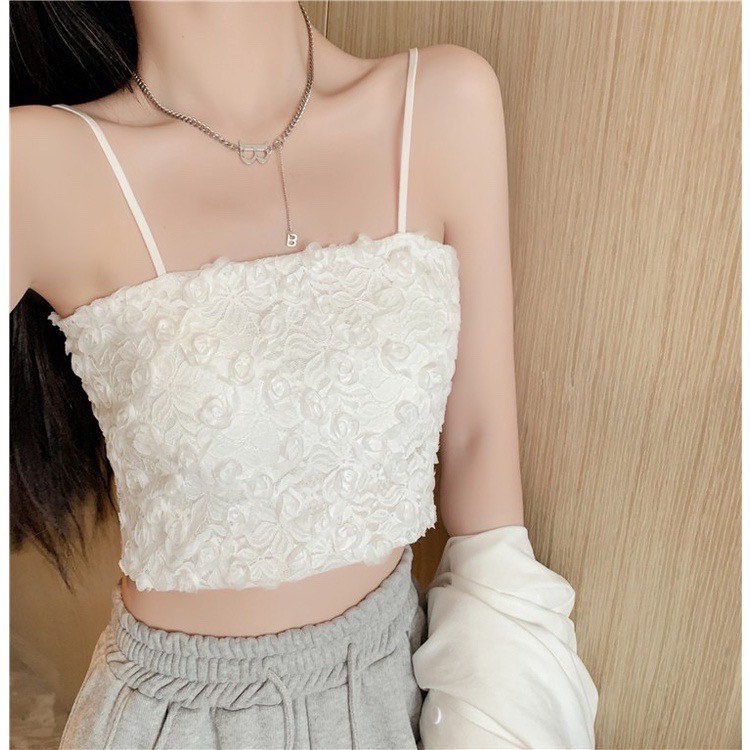 Áo Bra Ren Hoa Hồng Nhí Nổi Gem Boutique