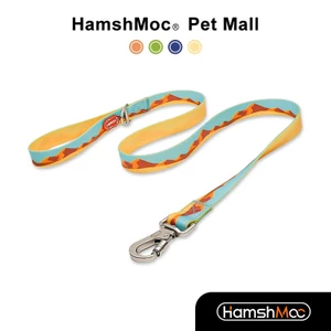 HamshMoc Dây xích chó chống nước Dây xích chó Nylon có móc bền Tay cầm rộng chống mùi Dây xích thú cưng mạnh mẽ cho chó nhỏ vừa lớn
