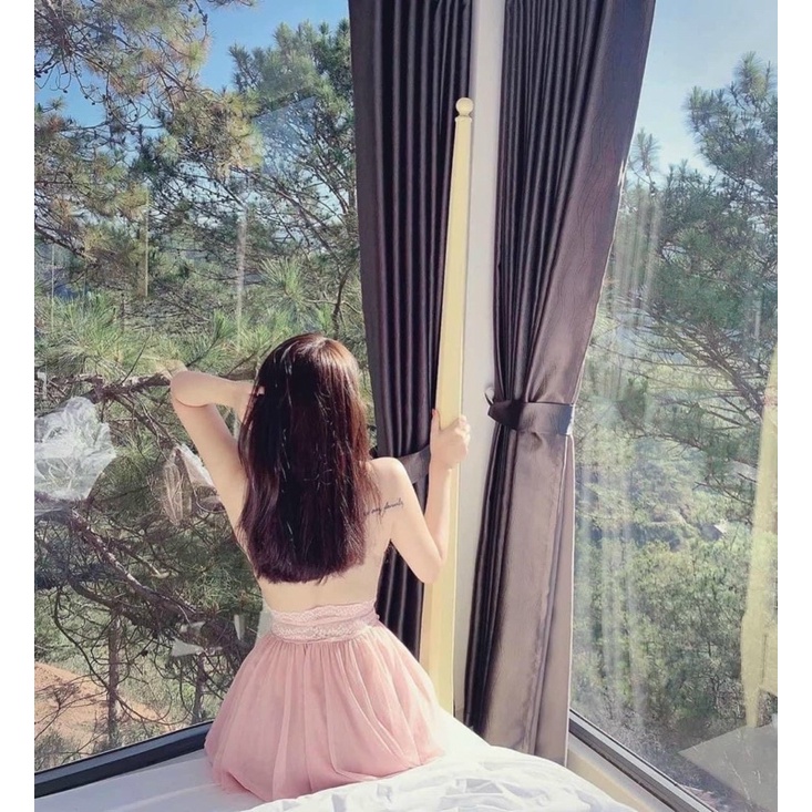 Váy ngủ sexy xuyên thấu, đầm ngủ gợi cảm quyến rũ hàng nhập cao cấp VNS159