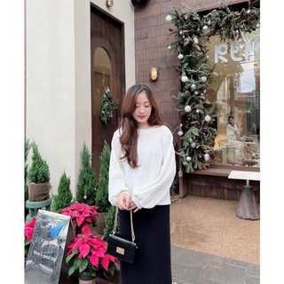 Áo len kiểu dài tay thiết kế Ma Vie