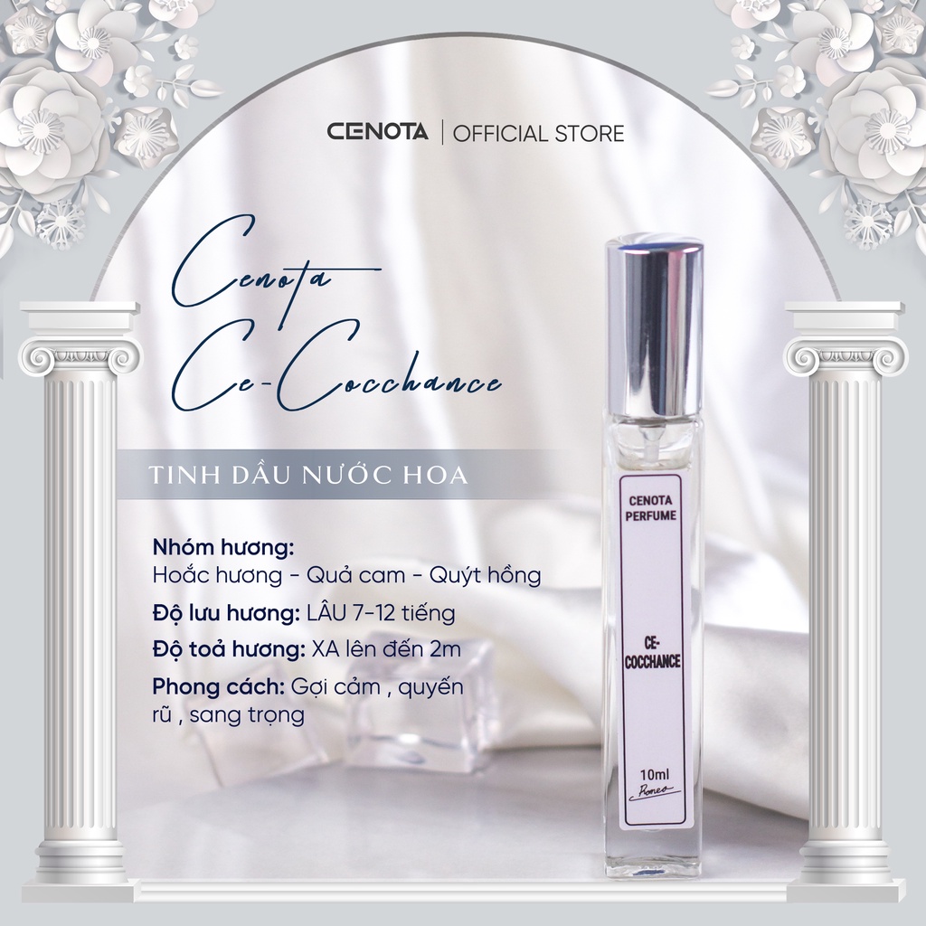 Ảnh Nước Hoa Chiết Cenota - Cocchance Gợi Cảm, Quyến Rũ, Sang Trọng 10ml - Dạng xịt tiện lợi 1