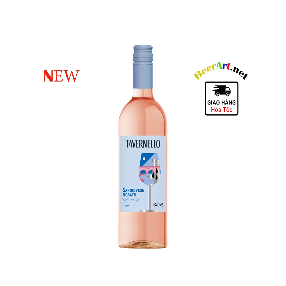 R U Vang H Ng Tavernello Sangiovese Rosato Shopee Vi T Nam