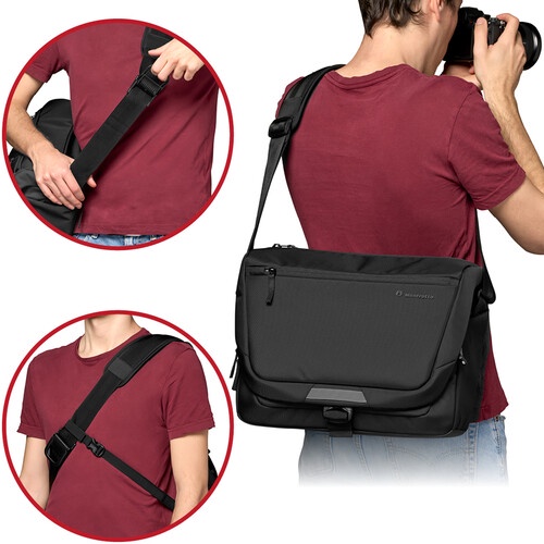 Ảnh Túi máy ảnh Manfrotto Advanced Messenger M III (MB MA3-M-M) Black 2