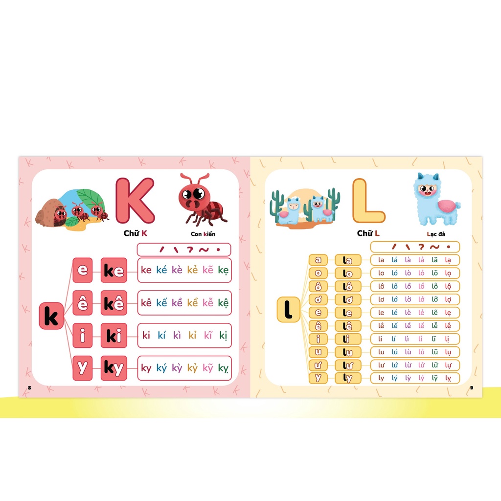 Ảnh Sách - Tập Đánh Vần Và Hướng Dẫn Viết 29 Chữ Cái Tiếng Việt (Có Quét Mã QR) 3