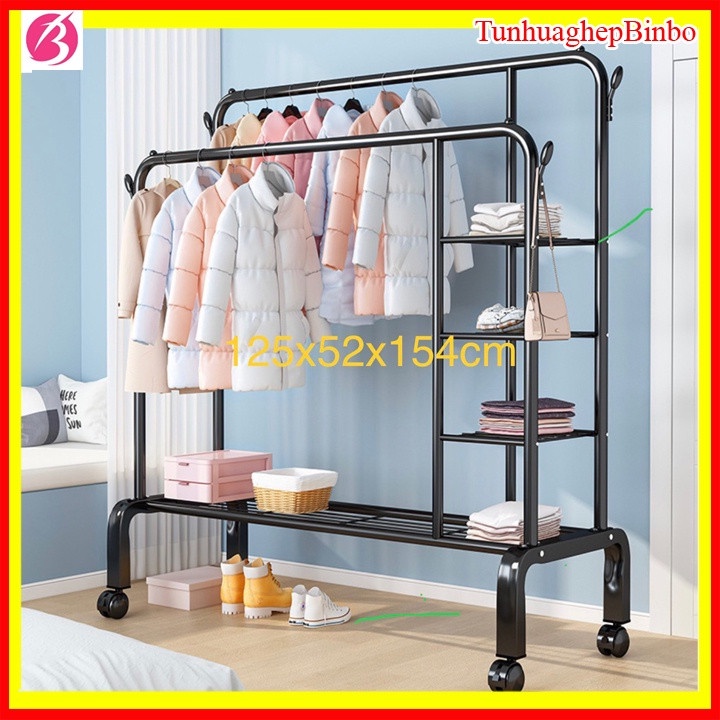 [CÓ HỎA TỐC ] GIÁ TREO QUẦN ÁO MẪU MỚI 3TRONG 1 ĐỂ GIÀY CÓ MẪU TREO MŨ, GIÀN PHƠI QUẦN ÁO GẤP GỌN