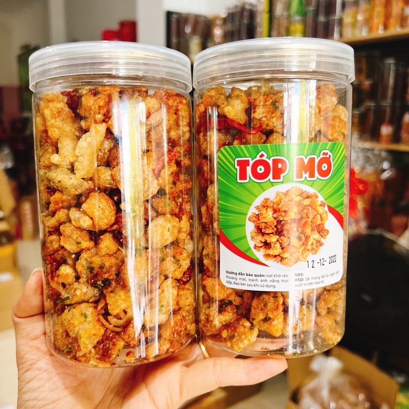 Tóp Mỡ Mắm Tỏi Hành loại 1 ít mỡ siêu ngon hủ 230gr