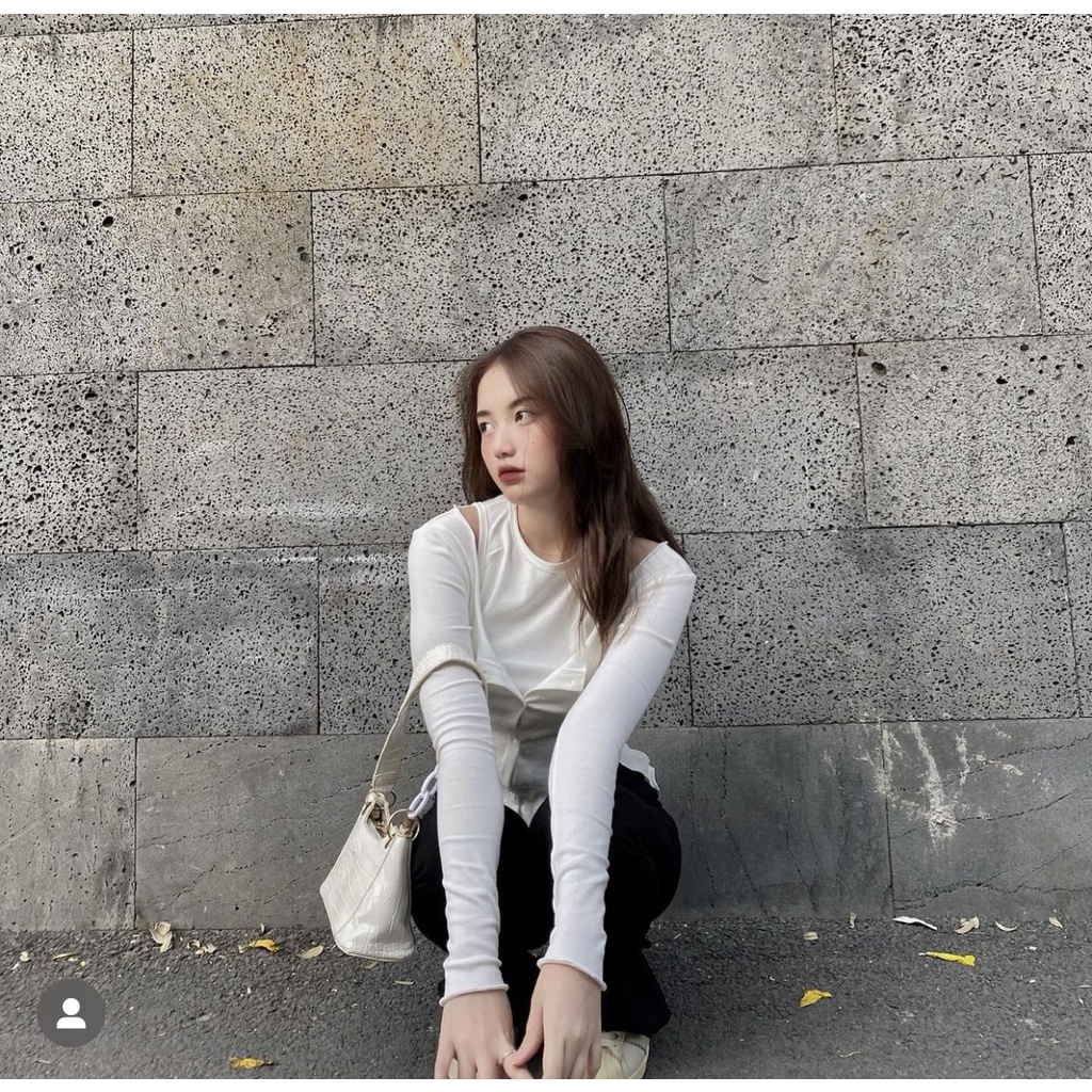 SET HAI ÁO TAY DÀI VÀ BALO TÁCH LẺ PHỐI XINH XẮN - PEACH TOP