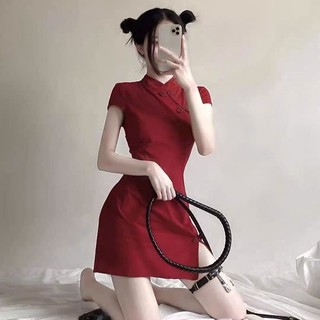 Đầm Sườn Xám Cách Tân Phong Cách Retro Thời Trang Cho Nữ