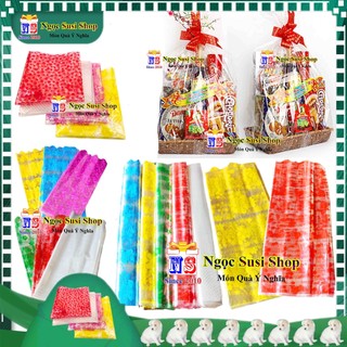 COMBO 10 GIẤY GÓI QUÀ KIẾNG GÓI GIỎ QUÀ GẤU BÔNG TRÁI CÂY DẠNG TÚI BỎ VÀO - NGẪU NHIÊN MẪU MÀU