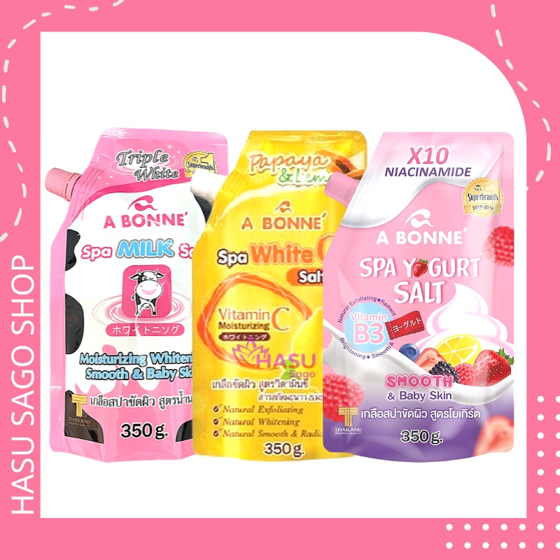 Muối tắm tẩy tế bào chết A Bonne Spa 350g Thái Lan
