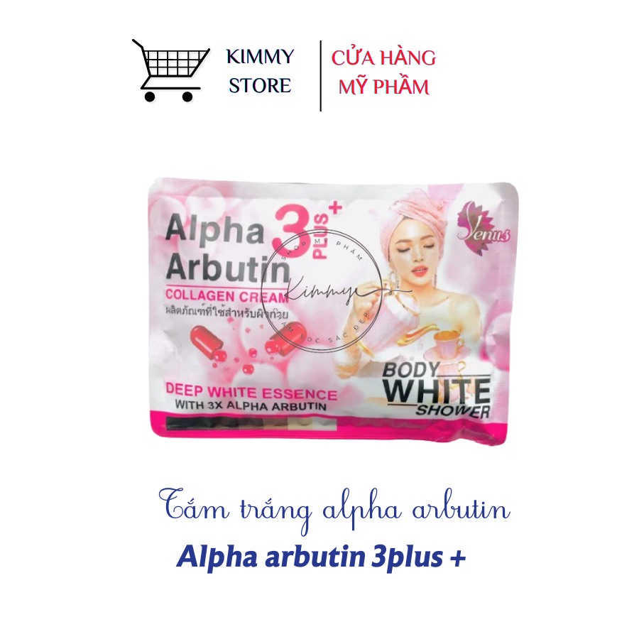 Bộ Ủ trắng body alpha arbutin collagen Cream 3plus Shopee Việt Nam