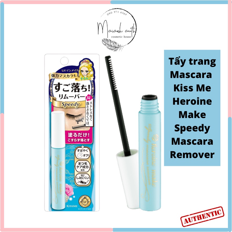 Tẩy trang Kissme Mascara Kiss Me Heroine Make Speedy Mascara Remover