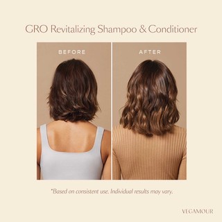 dầu gội + dầu xả Shampoo Vegamour GRO Revitalizing Shampoo for Thinning Hair