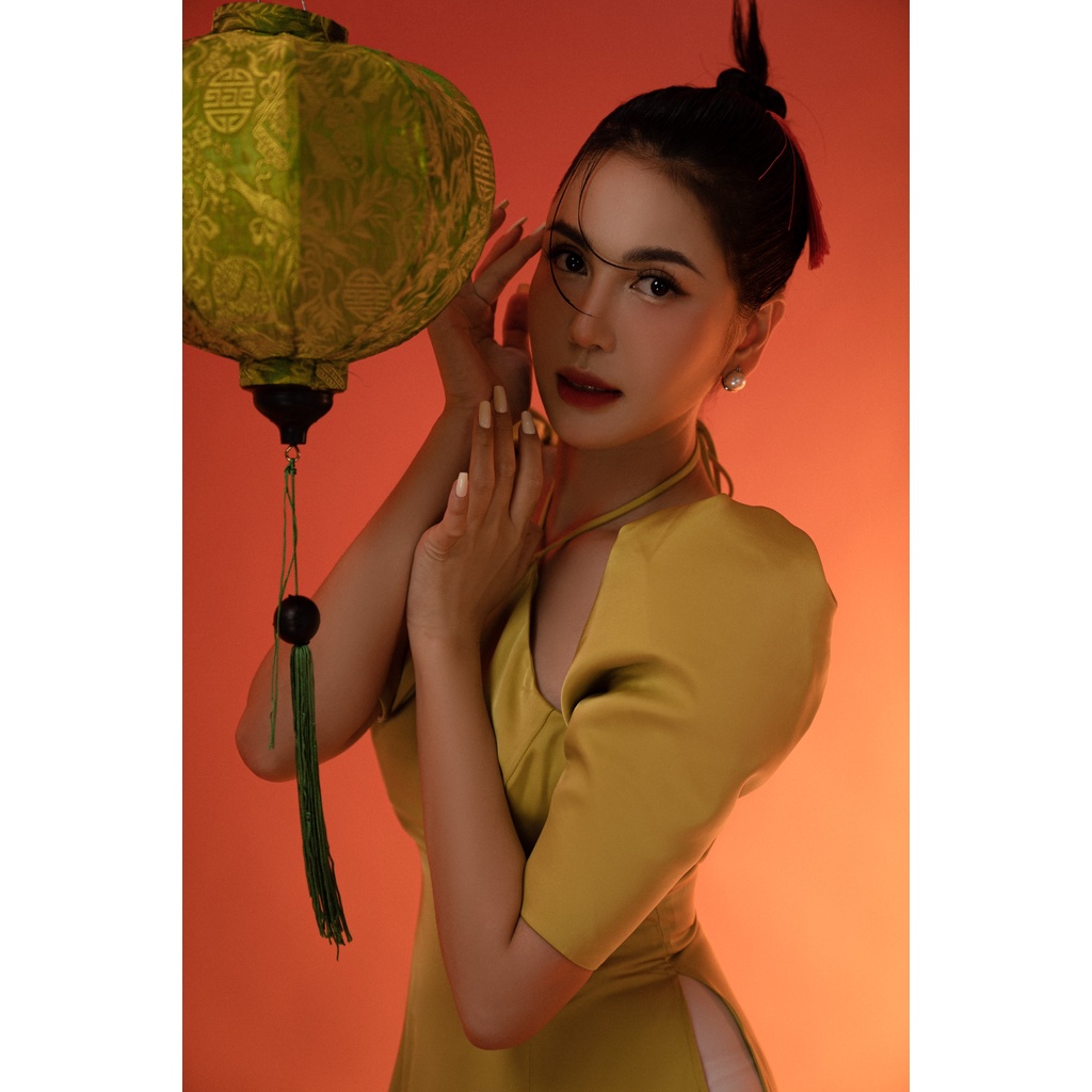 Áo dài xanh cốm - Greeny Ao Dai