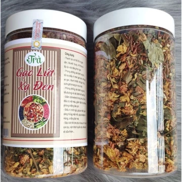 Trà hoa gạo lứt xạ đen giảm cân, trà gạo lứt huyết rồng giảm mỡ bụng , thanh lọc cơ thể, an thần ngủ ngon- GLS