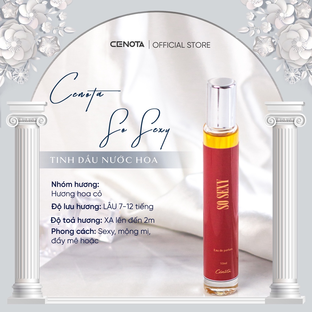 Ảnh Nước Hoa Lăn Nữ Cenota SO SEXY 10ml, Gợi Cảm, Sành Điệu, Khiêu Khích 2