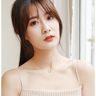 Dây chuyền thiên nga LAMY Crystal Swan Necklace Rose Gold 6042