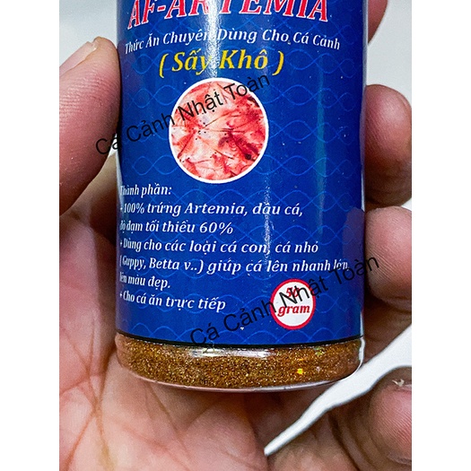 AF ARTEMIA SẤY KHÔ THỨC ĂN CAO CẤP CHO CÁ CẢNH 50G PROPOISE TAIWAN
