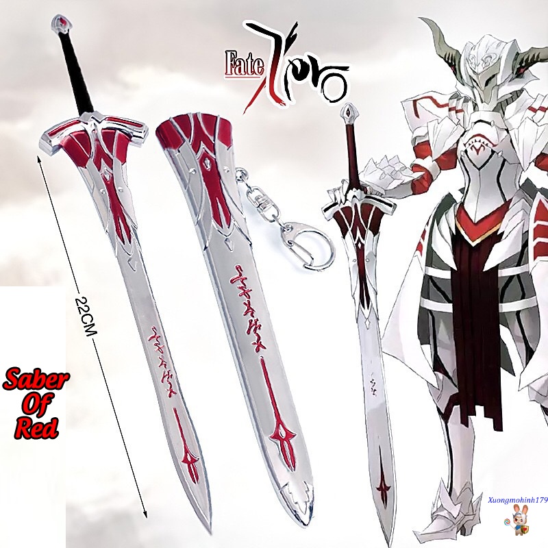 Mô hình sưu tầm Fate Apocrypha Saber of Red Sword kiếm 22cm | Shopee ...