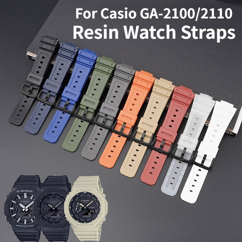 Dây Đeo Thay Thế Bằng Cao Su silicone tpu Tháo Gỡ Nhanh Cho Đồng Hồ casio ga2100 ga2110 ga 2100