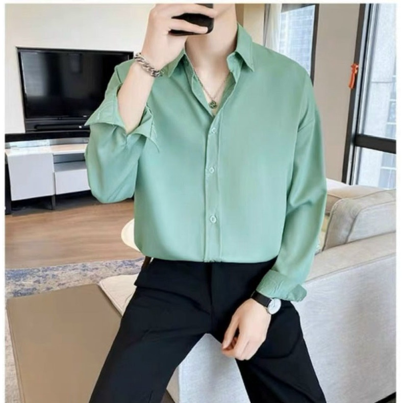 Áo Sơ mi Tay dài Basic - Giá sỉ Unisex