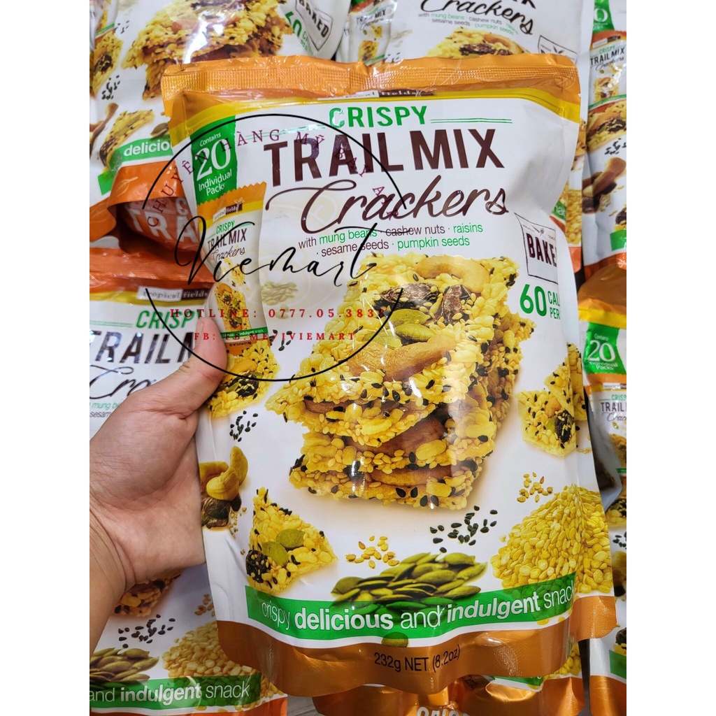 bánh Crispy Trail Mix Crackers Shopee Việt Nam