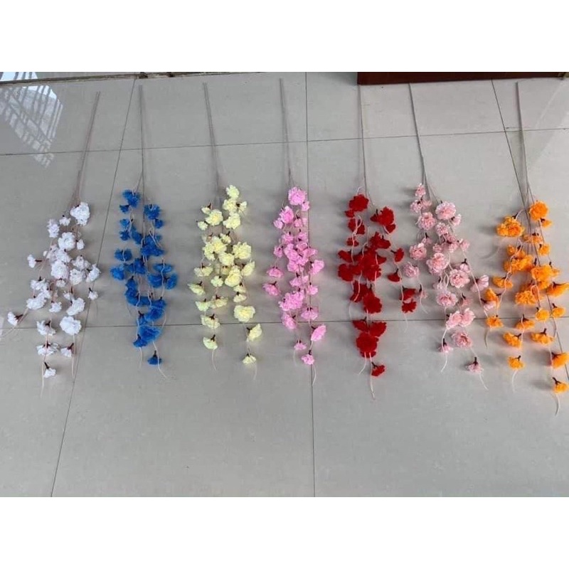 đào râu trang trí nhà cửa- hoa giả | Shopee Việt Nam