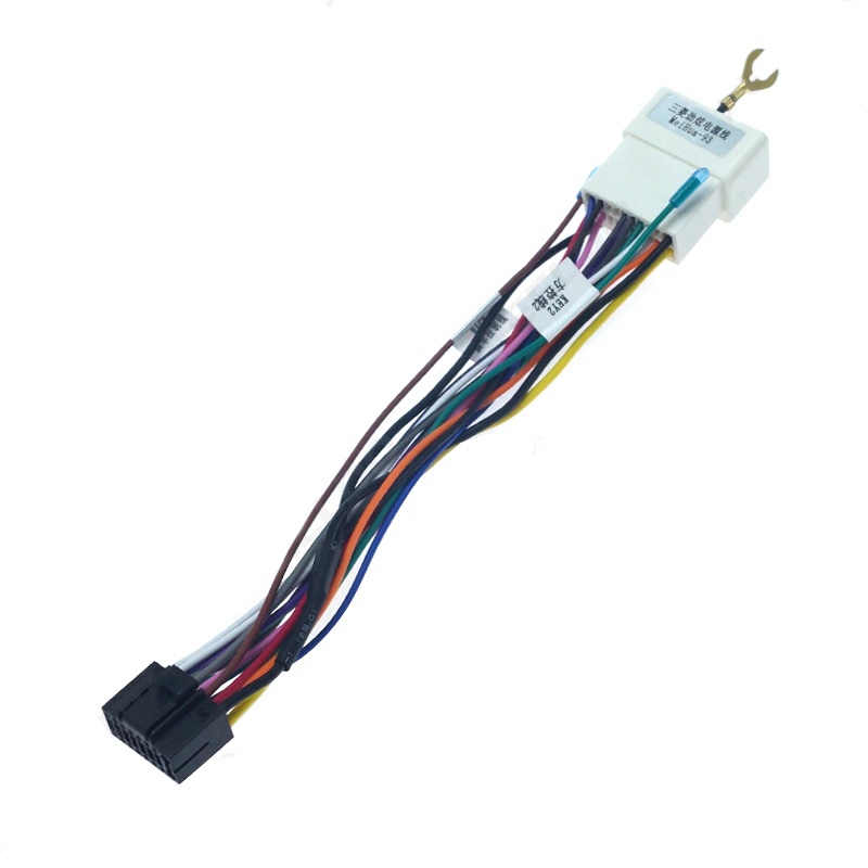 1 Xe Hơi Stereo Radio 16PIN Adapter Dây Cho Mitsubishi Lancer-Ex ASX Điện Bê Đầu Dây Đơn Vị Khai Thác