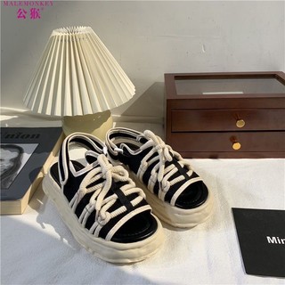 (Sẵn lẻ sz) Dép Sandal đế độn dây đi học đi chơi