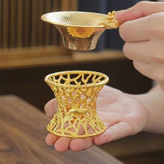 Dụng Cụ Lọc Lá Trà Bằng Đồng Thau Sử Dụng Tại Nhà / Văn Phòng